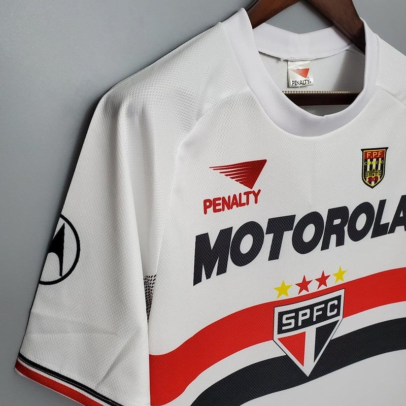 Camisa São Paulo Retrô 99/00 - Penalty - Branca - DA Sports Oficial