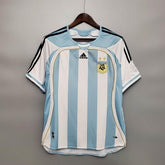 Camisa Seleção Argentina Retrô 2006 Azul e Branca - Adidas - Garcêz Sports