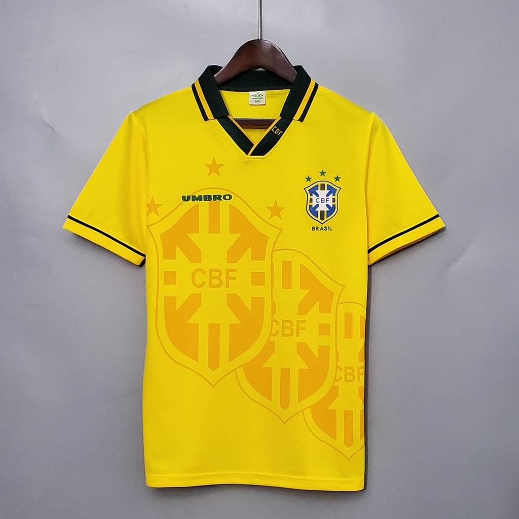 Camisa Seleção Brasileira Retrô 1993/1994 Amarela - Umbro - Garcêz Sports