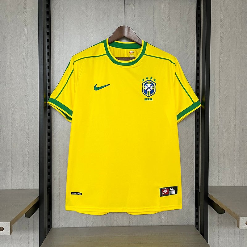 Camisa Seleção Brasileira Retrô 1998 - Garcêz Sports