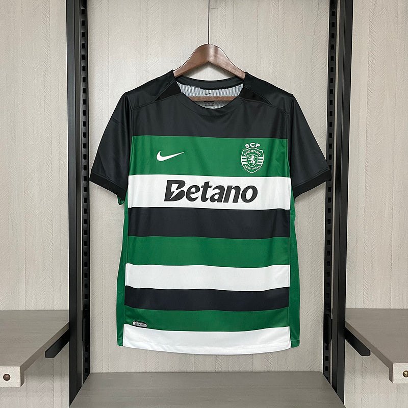 Camisa Sporting I 24/25 Verde e Preto - Garcêz Sports