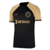 Camisa Sporting III 23/24 CR7 - Preta e Dourada - Garcêz Sports