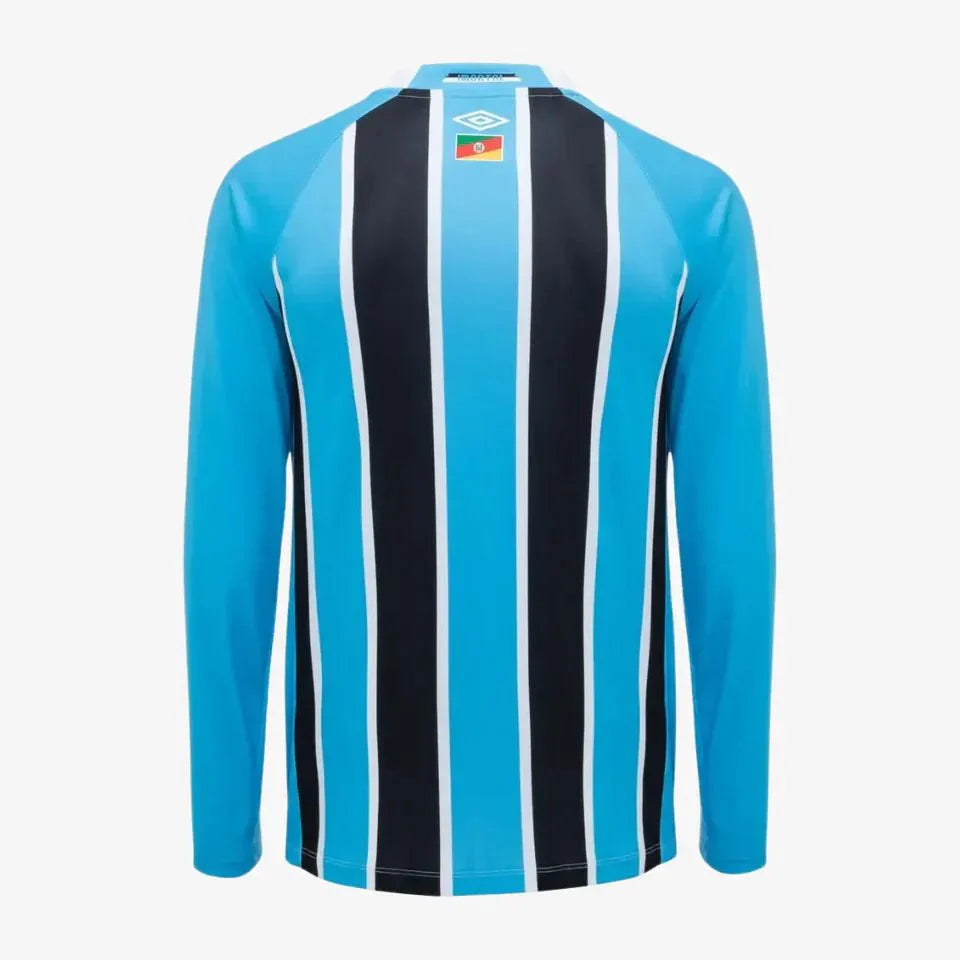 Camisa Umbro Grêmio 2025/26 I Manga Longa Patrocinio - Garcêz Sports