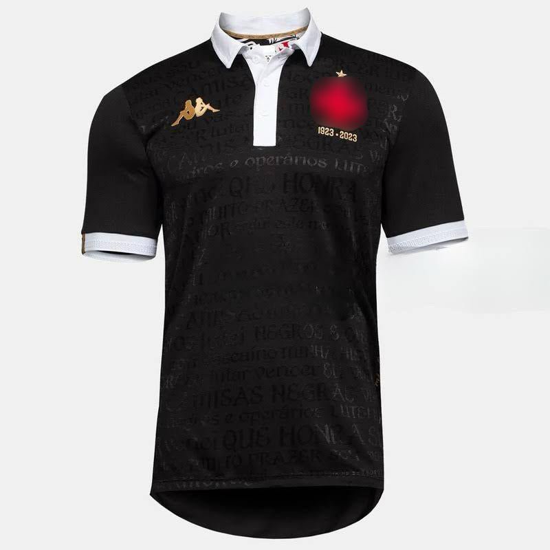 Camisa Vasco da Gama III 23/24 Kappa - Camisas Negras - Garcêz Sports