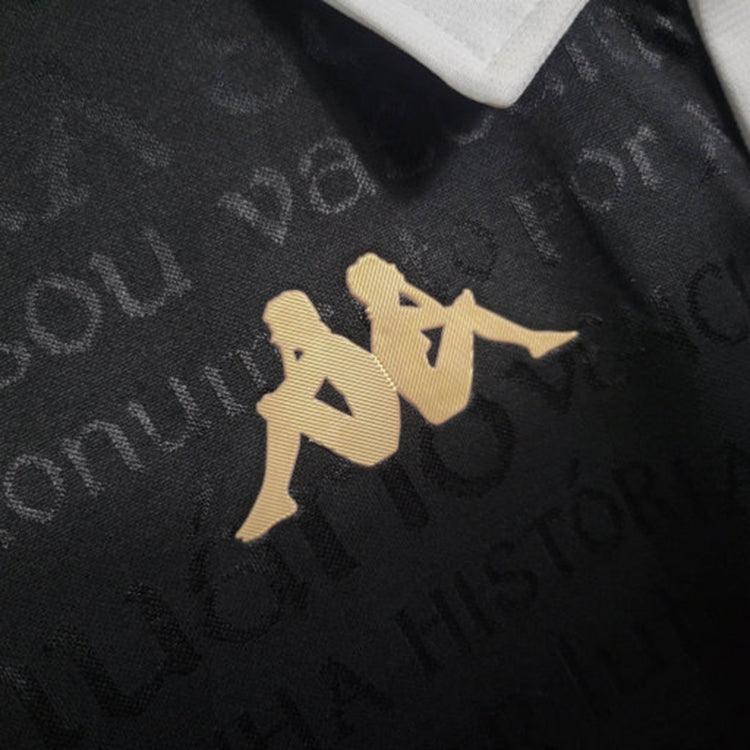 Camisa Vasco Feminino 23/24 Kappa - Camisa Negra - DA Sports Oficial