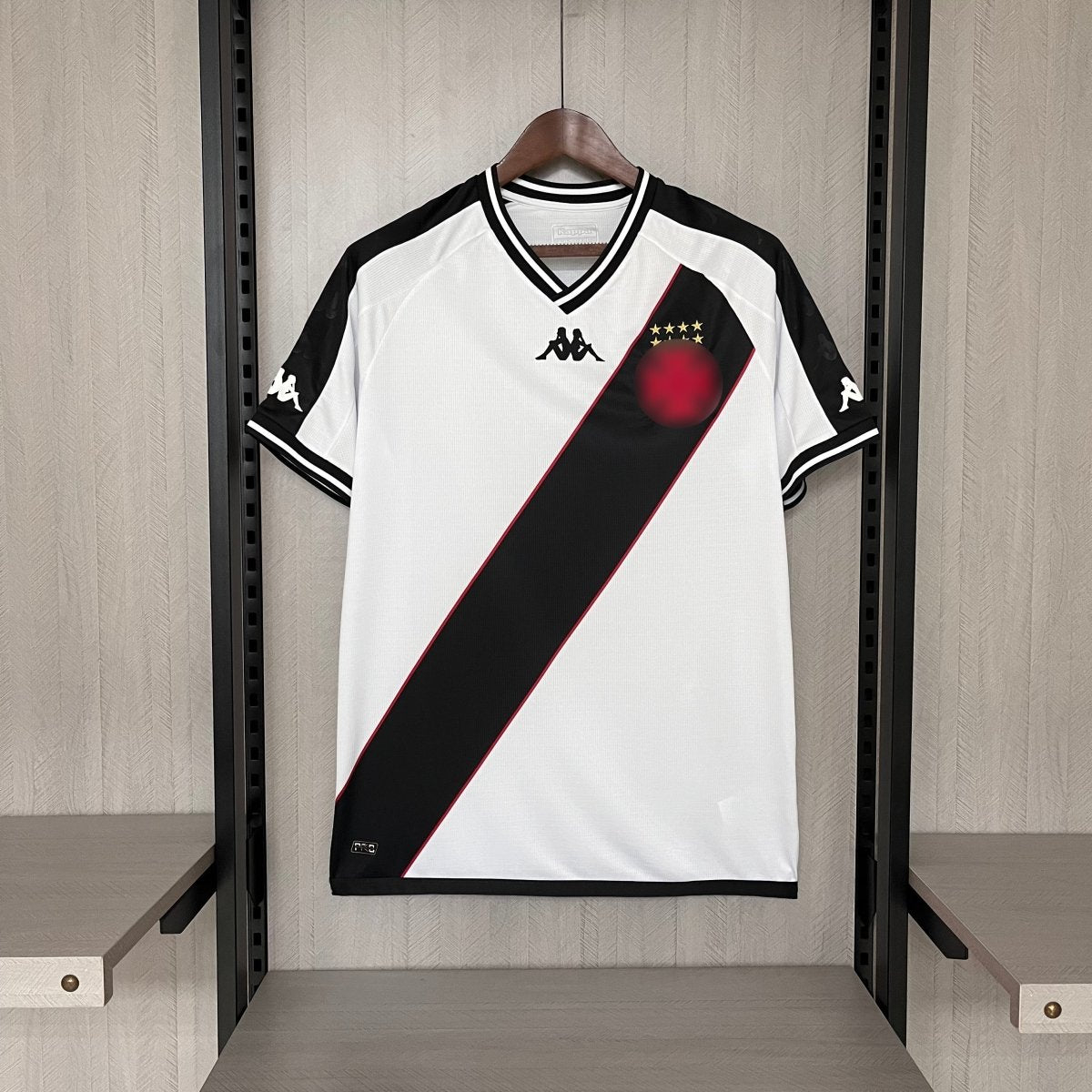 Camisa Vasco I 24/25 Kappa Masculina - Branca - Garcêz Sports