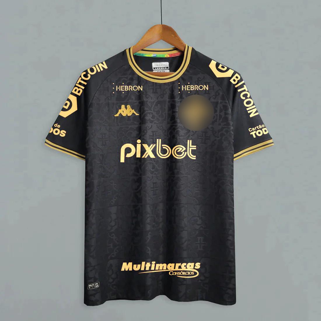 Camisa Vasco III [Com Patrocínio] 22/23 Kappa - Preto - Garcêz Sports