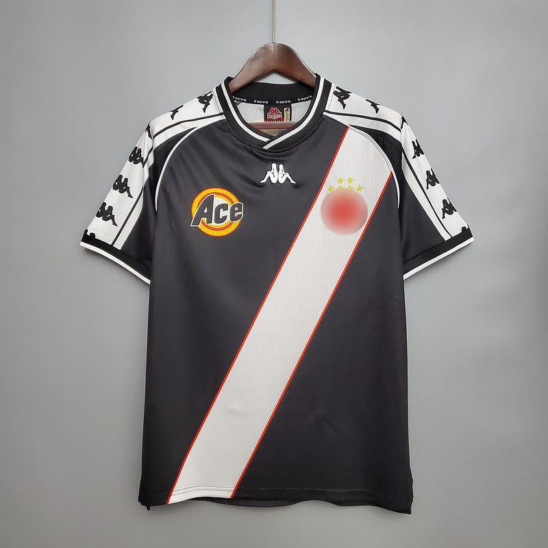 Camisa Vasco Retrô 2000 Preta - Kappa - Garcêz Sports