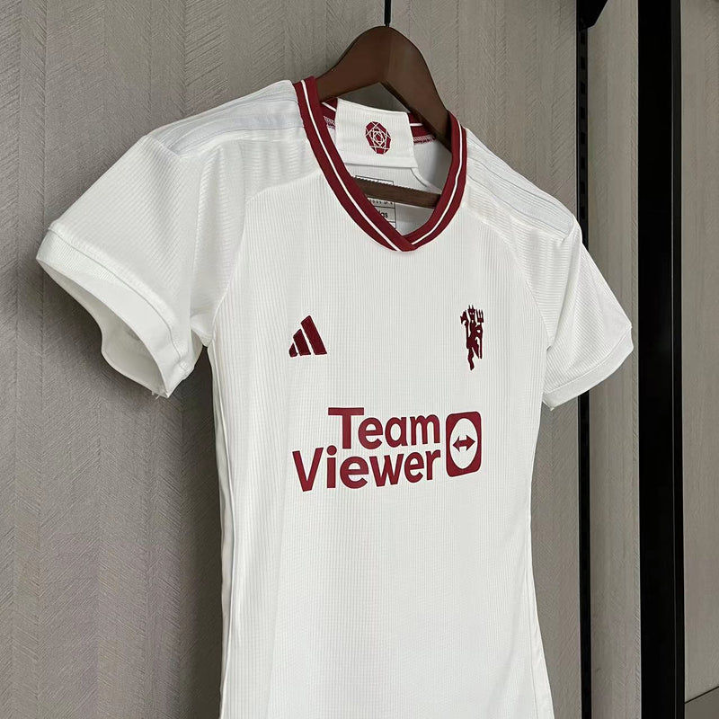 Camisa Manchester United Away 23/24 s/n° Torcedor Feminina