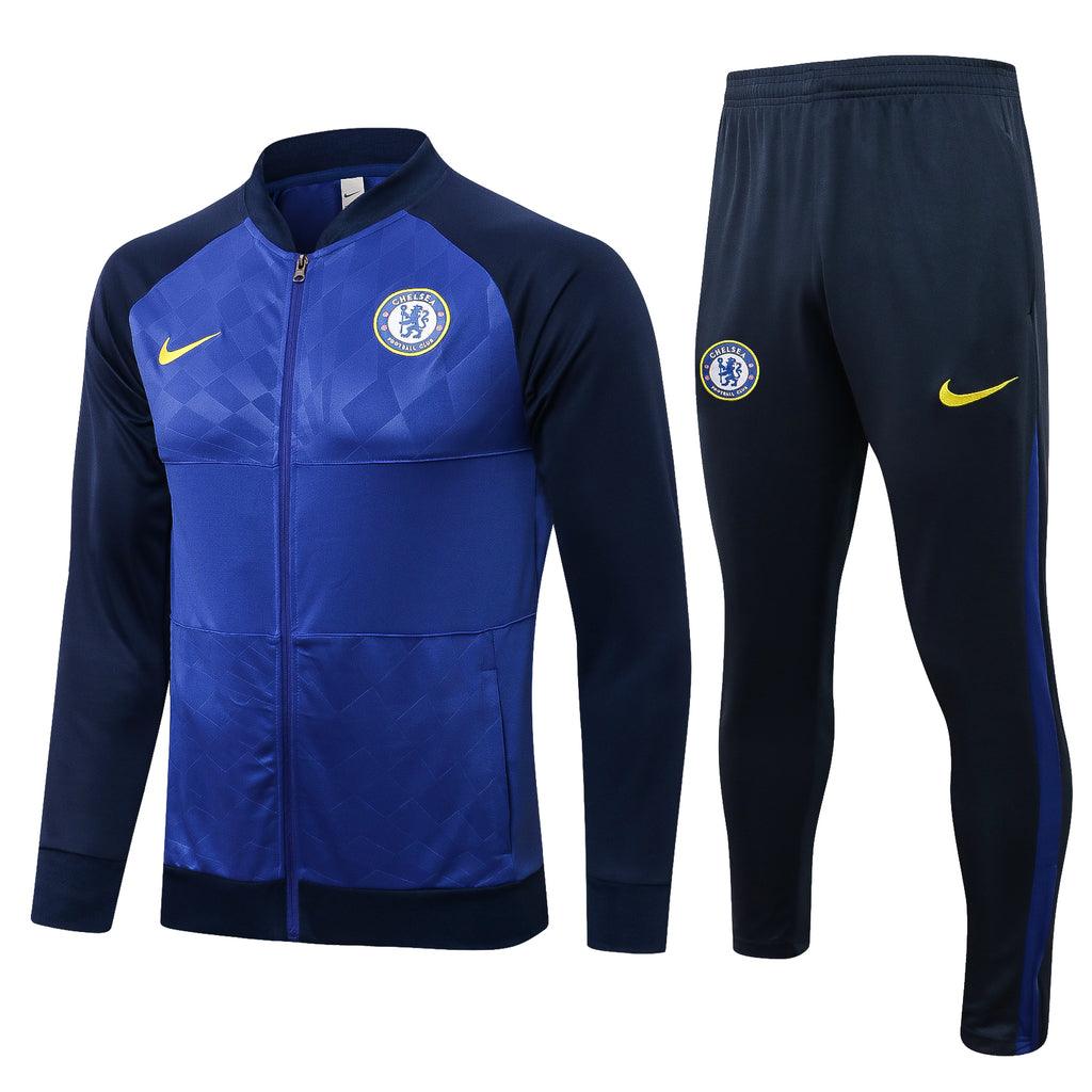 Conjunto Chelsea 21/22 Azul - Nike - Com Fecho - DA Sports Oficial