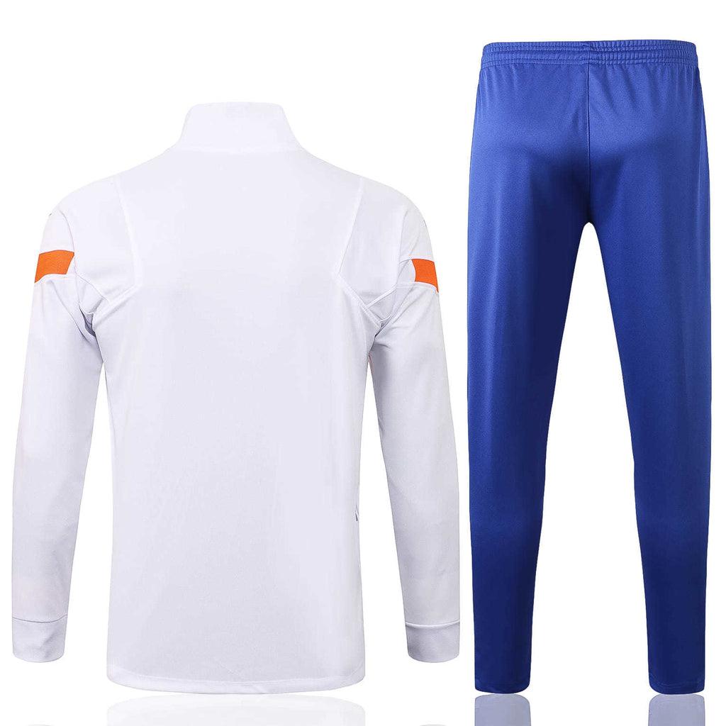 Conjunto Chelsea 21/22 Branco e Azul - Nike - Com Fecho - DA Sports Oficial