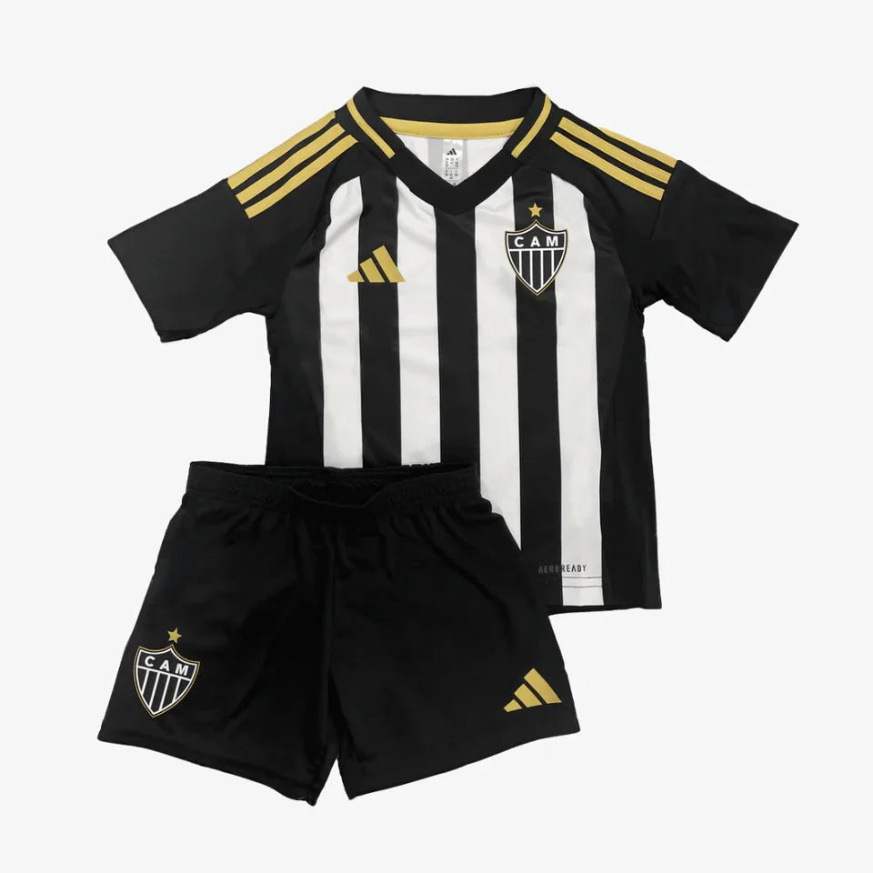 Conjunto Infantil adidas Atlético Mineiro 2024/25 I - Garcêz Sports