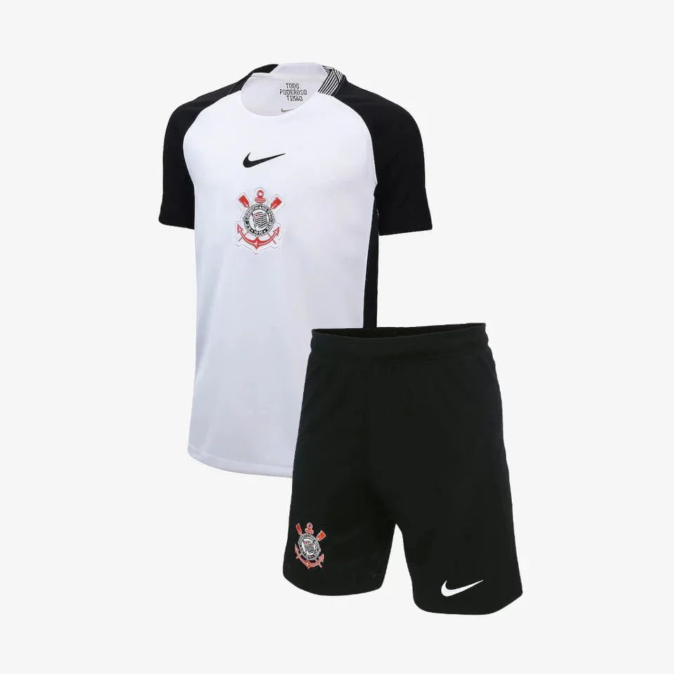 Conjunto Infantil Nike Corinthians 2025/26 I - Garcêz Sports