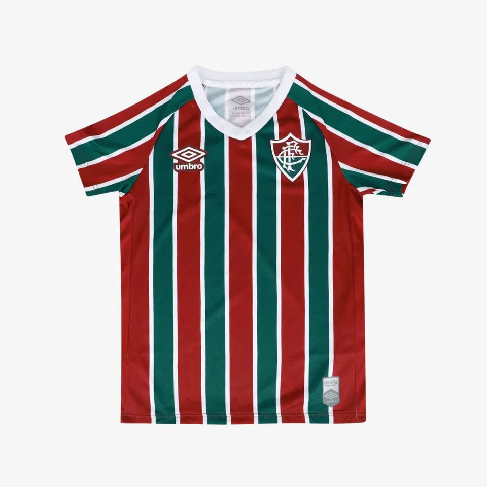 Conjunto Infantil Umbro Fluminense 2025/26 I - Garcêz Sports