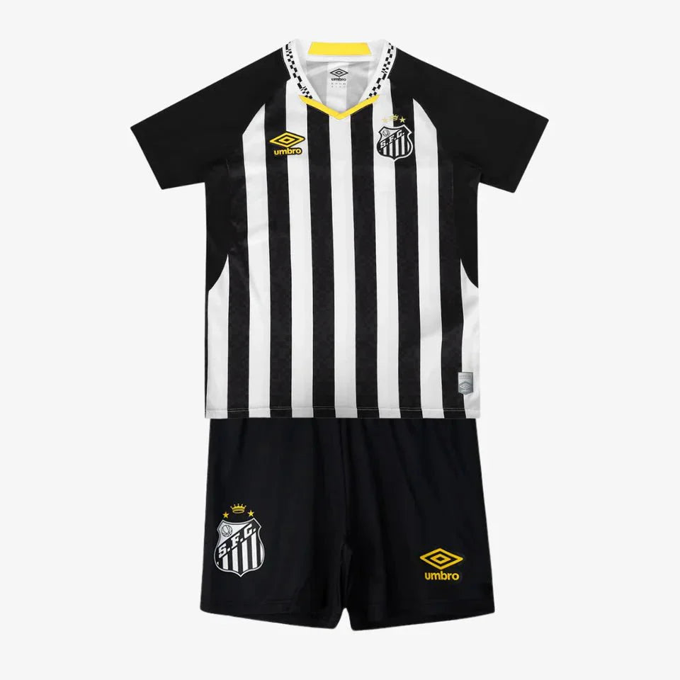 Conjunto Infantil Umbro Santos 2025/26 II - Garcêz Sports