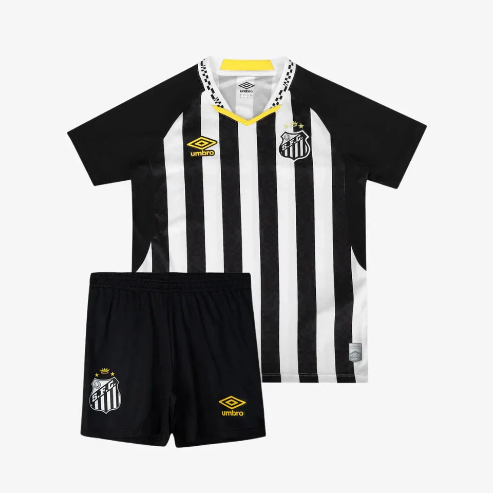 Conjunto Infantil Umbro Santos 2025/26 II - Garcêz Sports