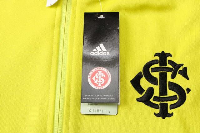 Conjunto Internacional 21/22 Amarelo e Preto - Adidas - Com Fecho - DA Sports Oficial