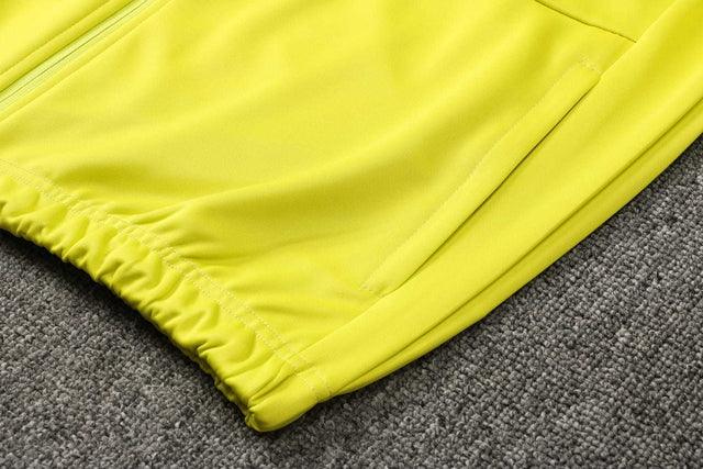 Conjunto Internacional 21/22 Amarelo e Preto - Adidas - Com Fecho - DA Sports Oficial