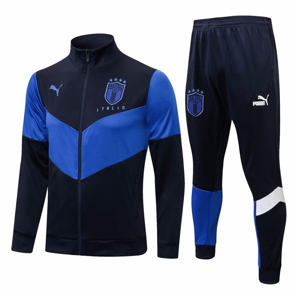 Conjunto Itália 21/22 Azul - Puma - Com Fecho - DA Sports Oficial