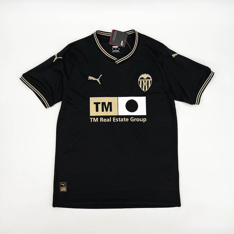 Camisa do Valencia  III 2024/25  Preta