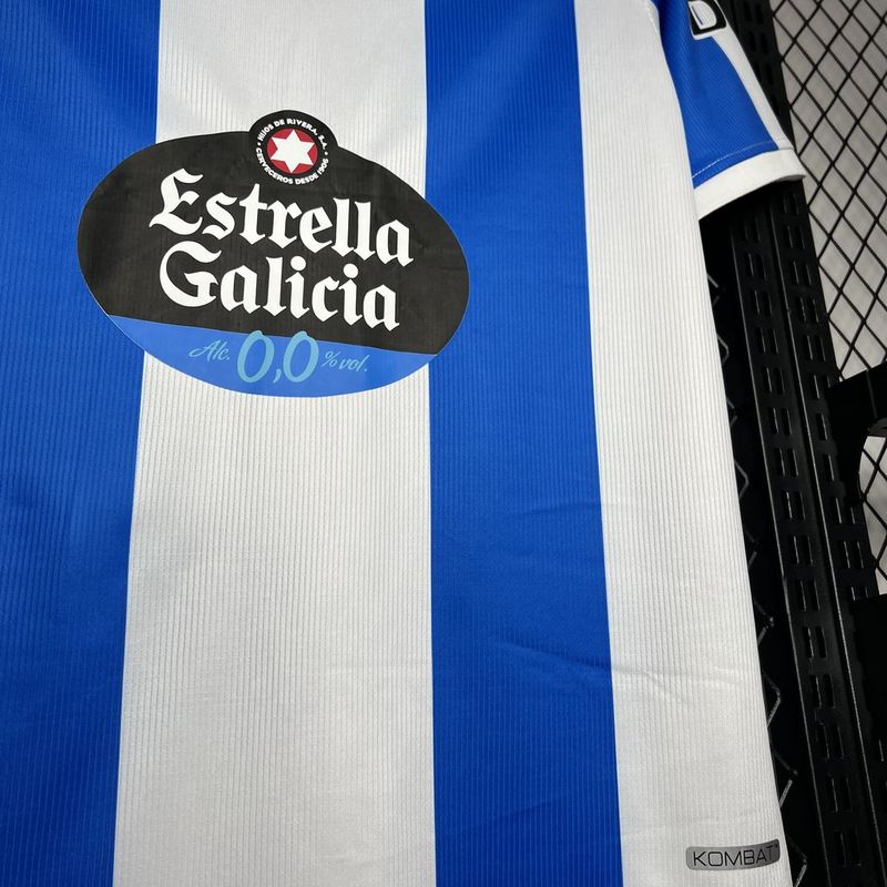 Camisa do Deportivo de la Coruna Home  24/25