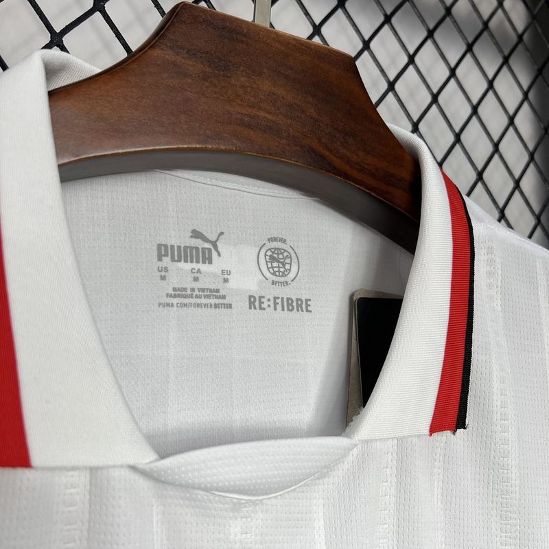 Camisa do Milan Fora 24/25 Branca
