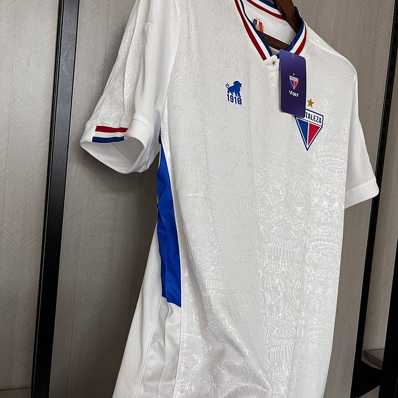 Camisa Fortaleza II 24/25 Branca com detalhes