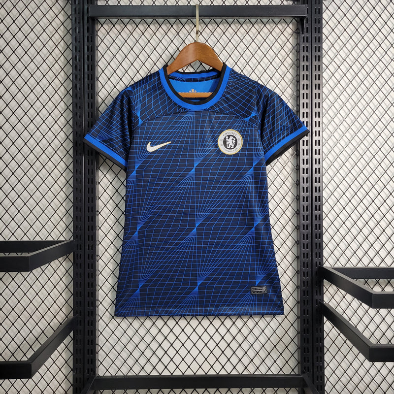 Camisa Chelsea Home 23/24 s/n° Torcedor Feminina - Azul