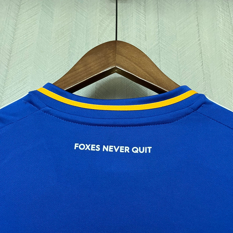 Camisa Leicester City I 24/25 Adidas - Azul