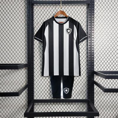 Kit Infantil Botafogo 23/24 - Preto/Branco - Garcêz Sports