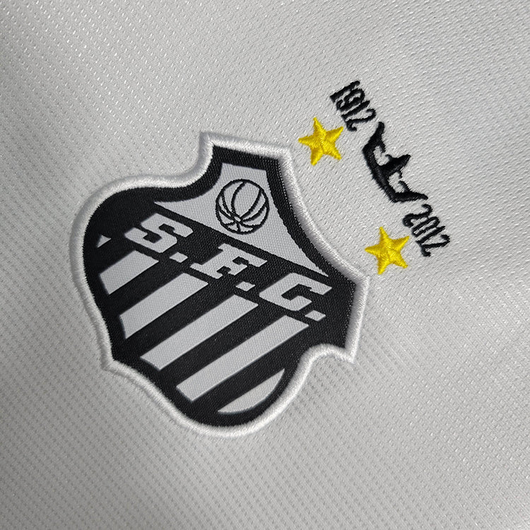 Kit infantil Santos 2012 Retrô - Branca Nike - Garcêz Sports