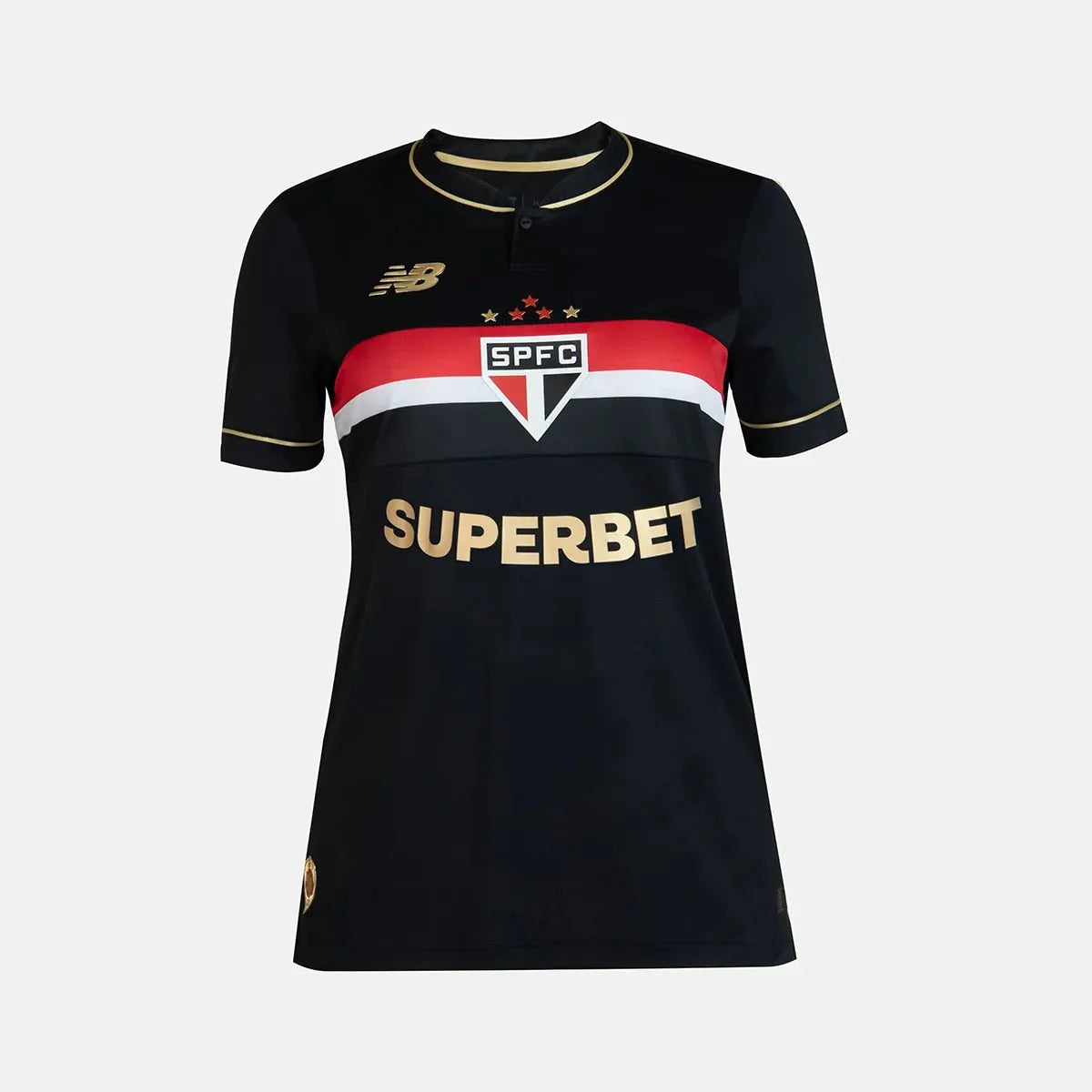 [PRÉ - VENDA] Camisa Comemorativa Sao Paulo 2025 - Feminina - Garcêz Sports