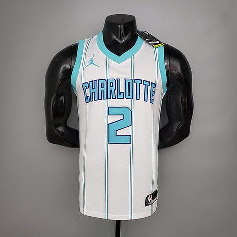 Regata Charlotte Hornets Masculina - Branca - Garcêz Sports