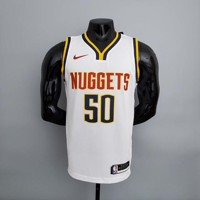 Regata Denver Nuggets Masculina - Branca - Garcêz Sports