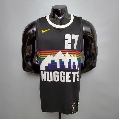 Regata Denver Nuggets Masculina - Preta - Garcêz Sports