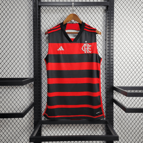 Regata do Flamengo I 24/25 s/n° Torcedor Adidas Masculina - Vermelho+Preto - Garcêz Sports