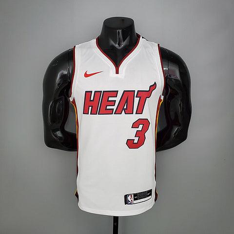 Regata Miami Heat Masculina - Branca - Garcêz Sports