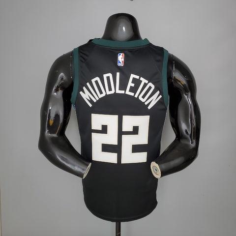Regata Milwaukee Bucks Masculina - Preta - DA Sports Oficial