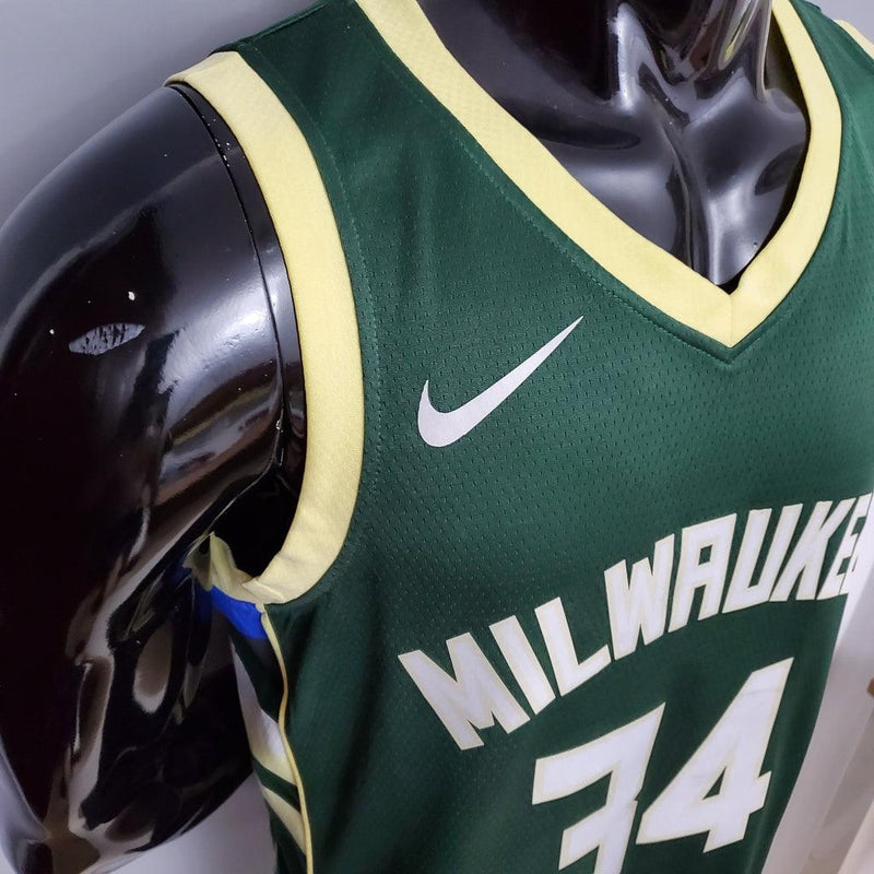 Regata Milwaukee Bucks Masculina - Verde - DA Sports Oficial
