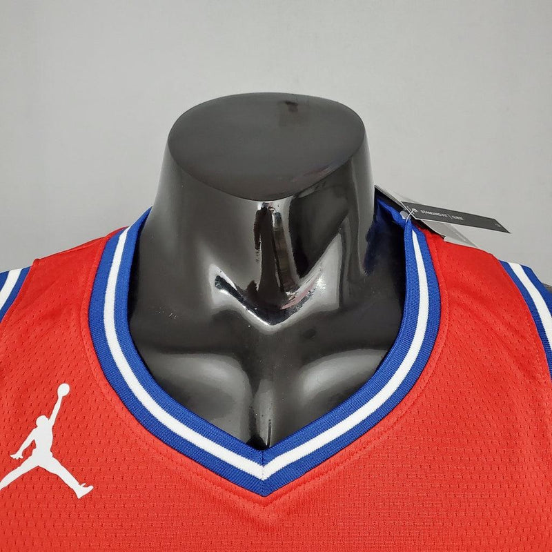 Regata Philadelphia 76ers Masculina - Vermelha - DA Sports Oficial