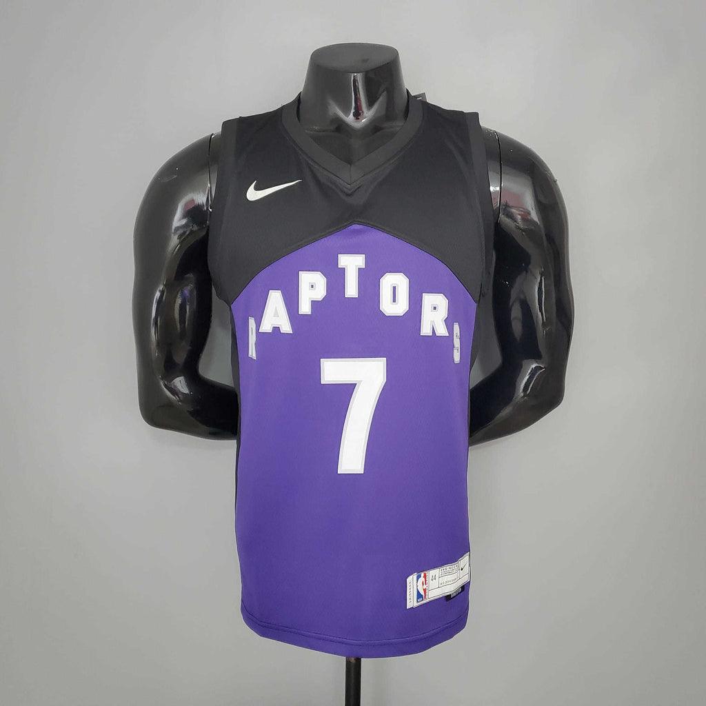 Regata Toronto Raptors Masculina - Preta e Roxa - Garcêz Sports