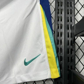 Short Brasil Away 2024 Nike Copa América - Branco - Garcêz Sports