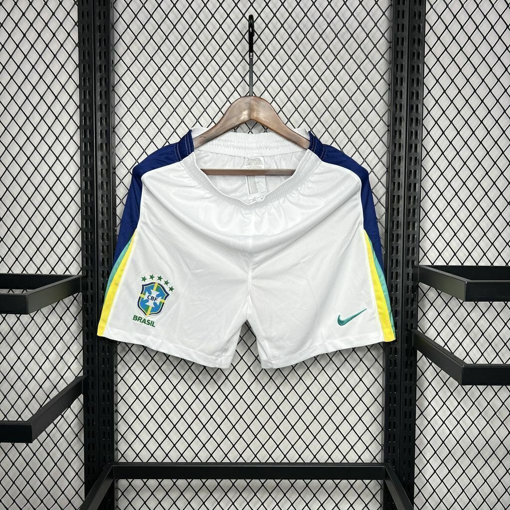 Short Brasil Away 2024 Nike Copa América - Branco - Garcêz Sports